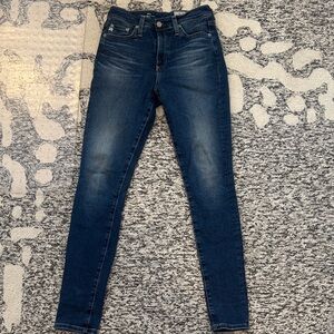 AG Adriano Goldschmied Dark Blue Skinny Jeans